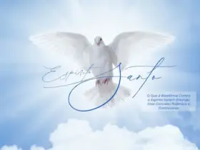 O Que é Blasfêmia Contra o Espírito Santo? Entenda Esse Conceito Polêmico e Controverso 29 Caneca panoramica dia do espirito santo mensagem religiosa delicado em azul e branco