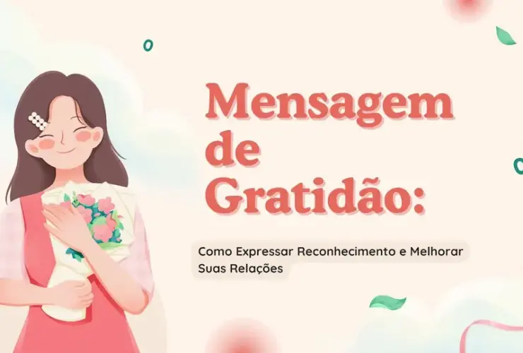Mensagem de Gratidão: Como Expressar Reconhecimento e Transformar Vidas 45 Cream and Pink Illustration Thank You Letter Presentation