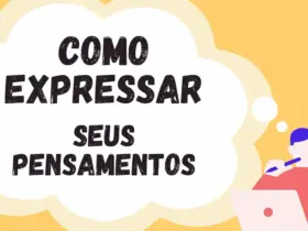 Como Expressar Seus Pensamentos com os Outros: A Arte da Comunicação Clara e Eficaz 30 Critical Thinking Skills for Students Education Presentation in White Yellow and Blue Flat Graphic Style