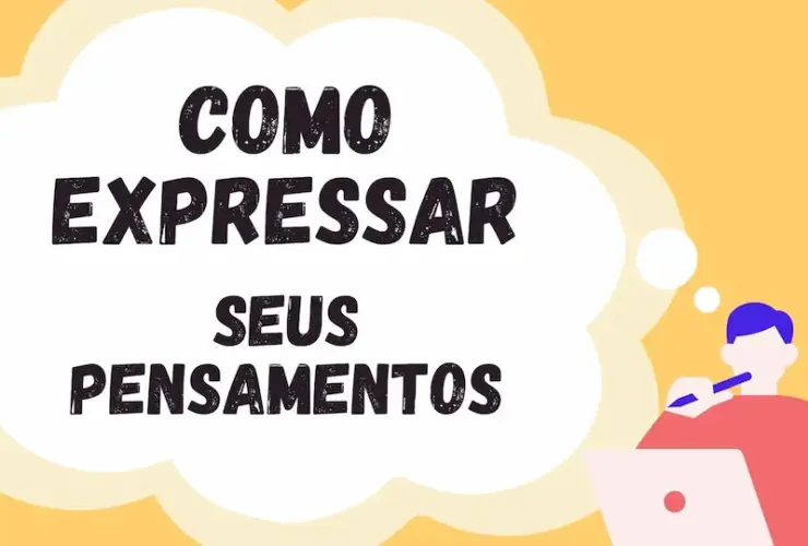 Como Expressar Seus Pensamentos com os Outros: A Arte da Comunicação Clara e Eficaz 33 Critical Thinking Skills for Students Education Presentation in White Yellow and Blue Flat Graphic Style