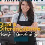 Story instagram dia do operador de caixa simples azul