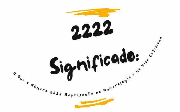 O Significado do Número 2222: O Que Ele Representa na Numerologia e na Vida Espiritual 42 Black Yellow Brush Abstract Typographic Logo Studio Instagram Media Post